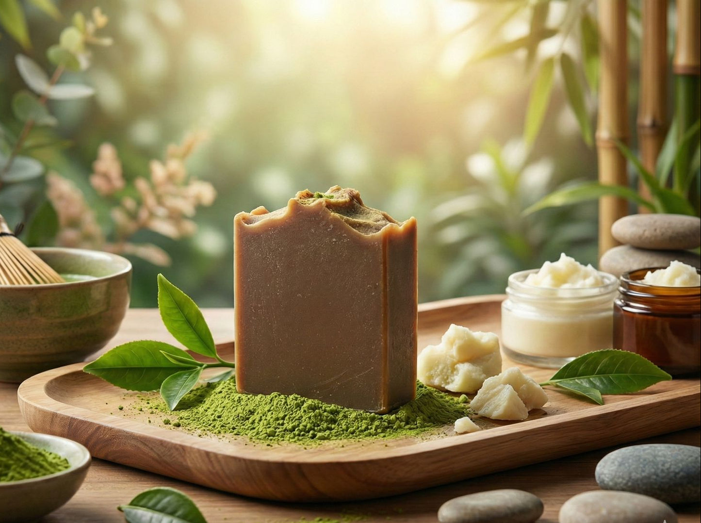 Pack Ritual – Jabón MATCHA + Jabón REISHI - los antioxidantes más poderosos del planeta